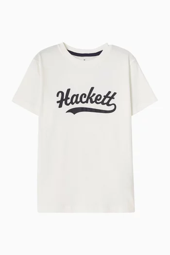 Logo T-shirt in Cotton-jersey