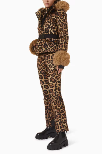 Minou Printed Softshell Ski Pants