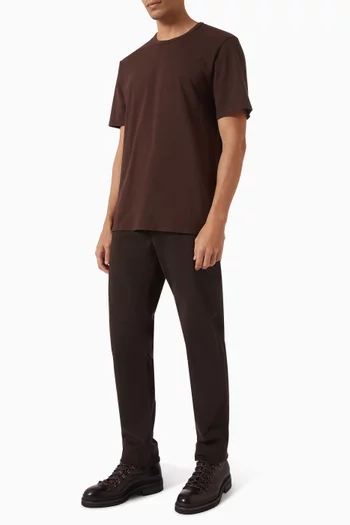 Garment-dye T-shirt in Cotton