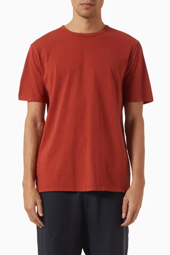Garment-dye T-shirt in Cotton