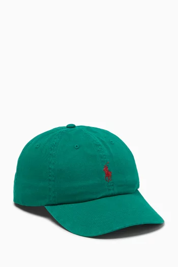 Polo Pony Cap in Cotton