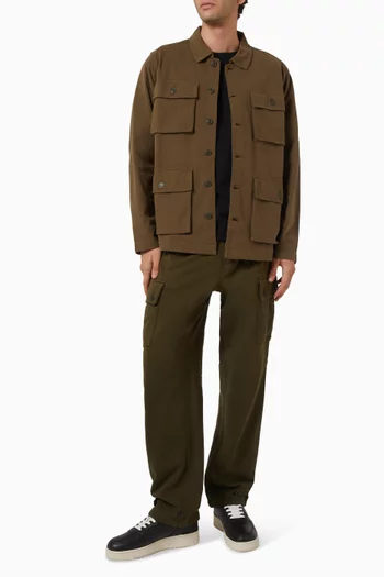 Utility Overshirt in Cotton