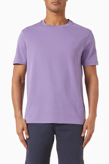 Slim-fit T-shirt in Cotton