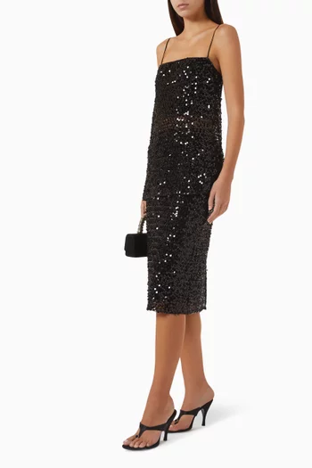 Everly Sequin Longline Cami Top