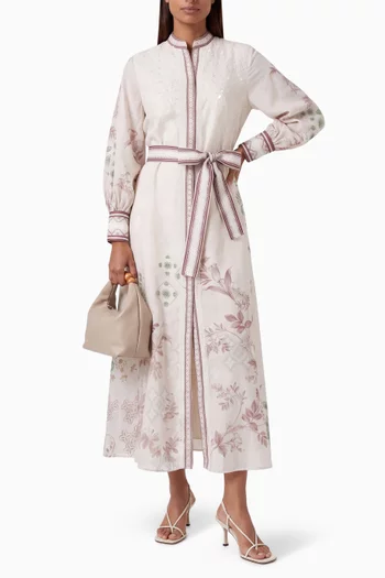 Sylvette Dress in Linen