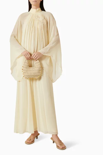 Petalyn Maxi Dress in Georgette