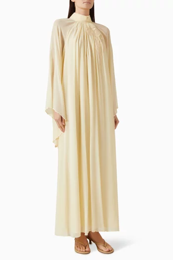 Petalyn Maxi Dress in Georgette