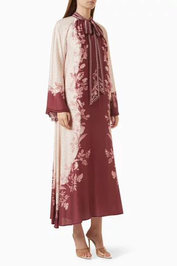 Elysia Maxi Dress in Linen