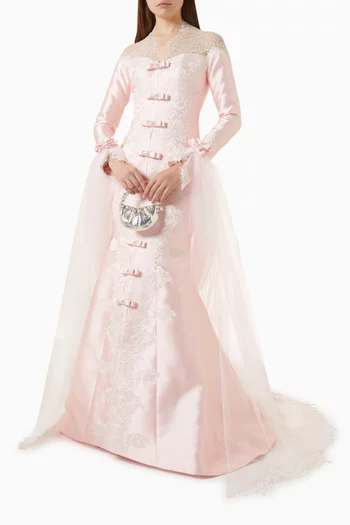 Regalia Gown in Mikado