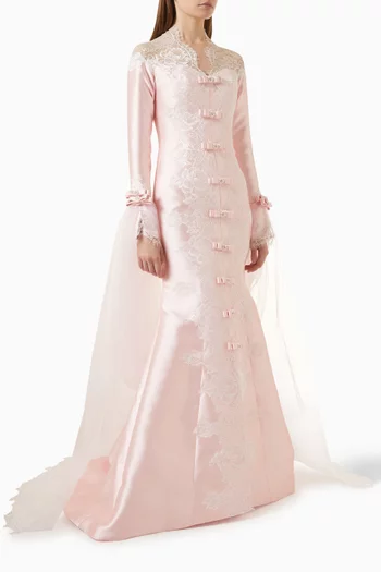Regalia Gown in Mikado