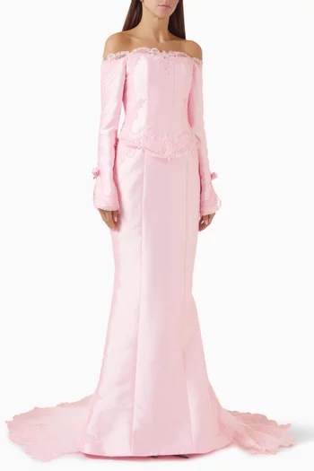 Julliette Gown in Mikado