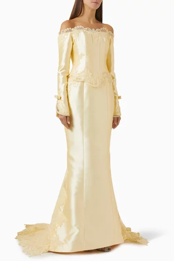 Julliette Gown in Mikado
