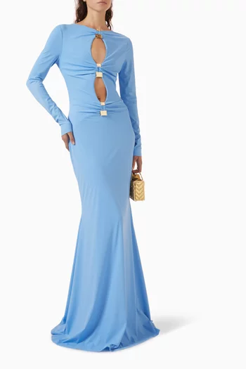 Orsa Cut-out Dress in Jersey