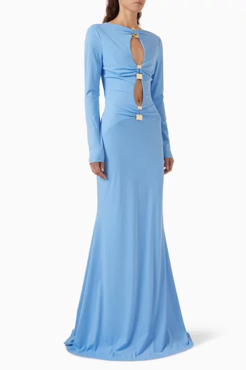 Orsa Cut-out Dress in Jersey