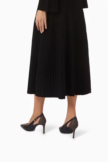 Rachel 80 Flex Pumps in Leather