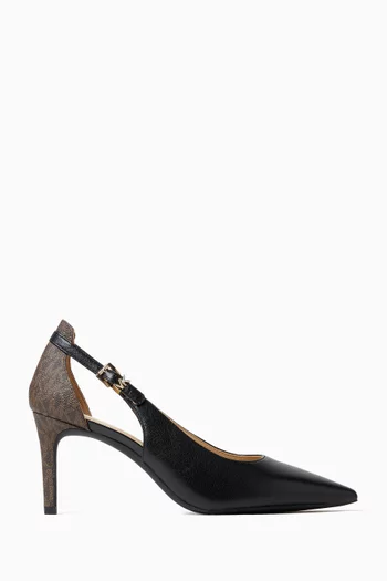 Rachel 80 Flex Pumps in Leather