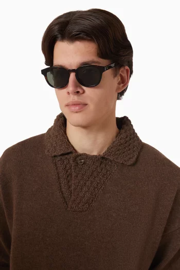 AKI Squircle Sunglasses in Acetate