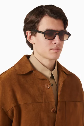 Yori Aviator Sunglasses in Acetate