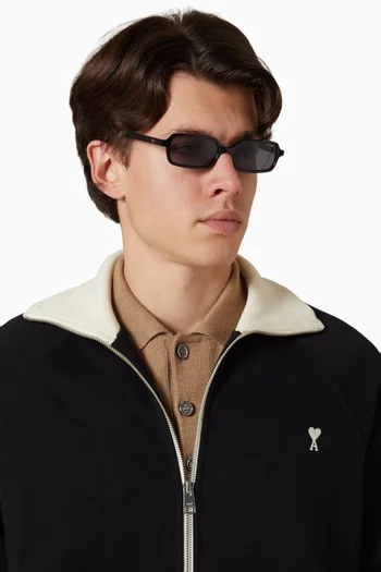 Numa Rectangle Sunglasses in Acetate