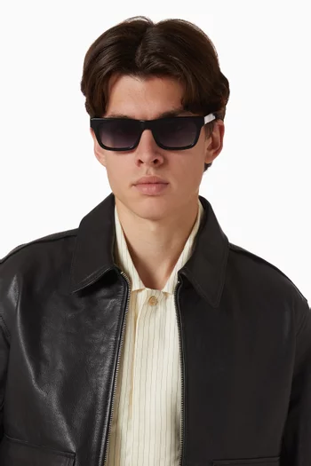 Lio Rectangle Sunglasses in Acetate