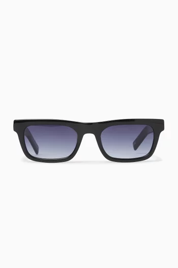 Lio Rectangle Sunglasses in Acetate
