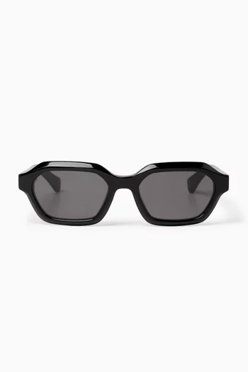 Aro Angular Sunglasses in Acetate