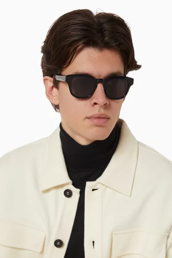 Teo Aviator Sunglasses in Acetate