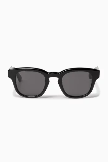 Teo Aviator Sunglasses in Acetate