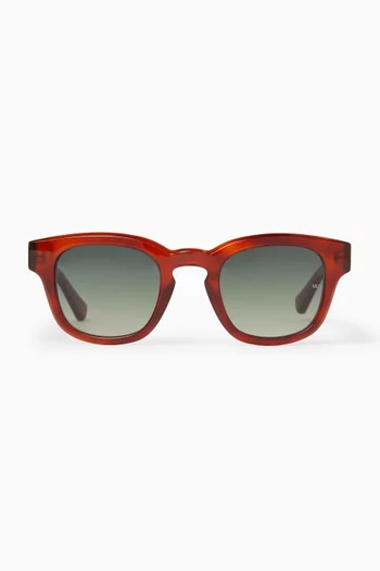 Teo Aviator Sunglasses in Acetate