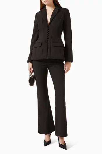 Lea Structured Corset Blazer