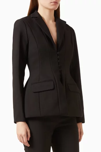 Lea Structured Corset Blazer