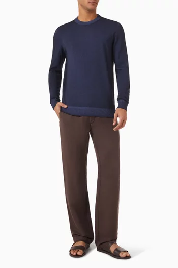 Straight-leg Pants