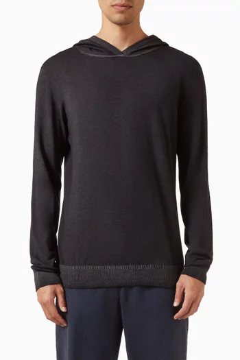 Hoodie in Knit