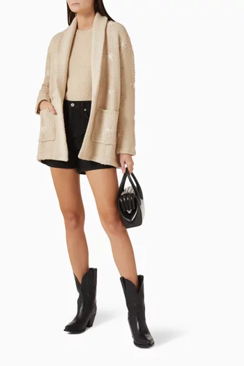Caroline Crewneck Sweater in Cashmere