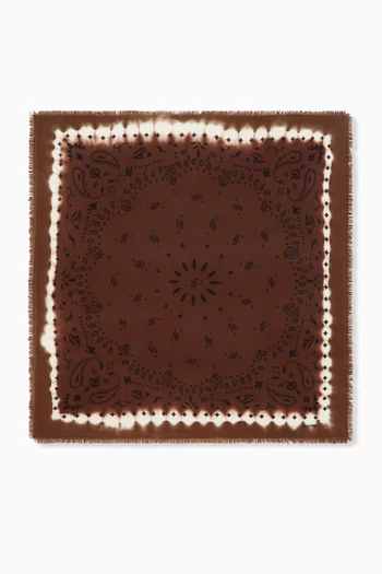 Large Hachiko Bandana in Cashmere