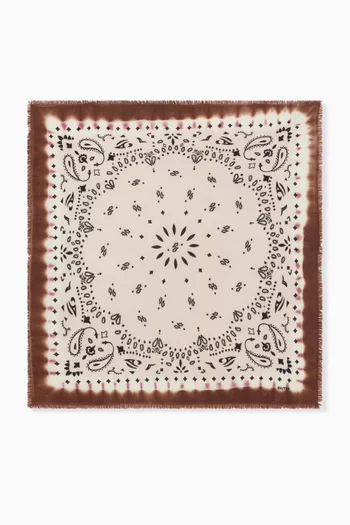 Large Hachiko Bandana in Cashmere