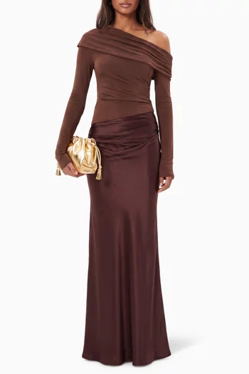 Elaine Gown in Satin