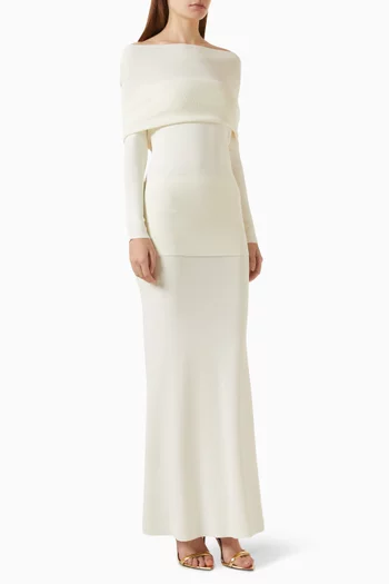 Madeline Top & Skirt Set in Viscose Knit