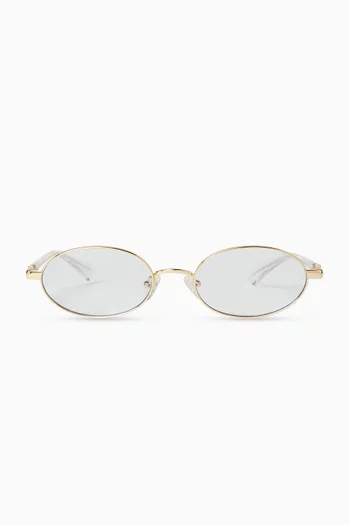 Icicle Oval Blue Light Glasses