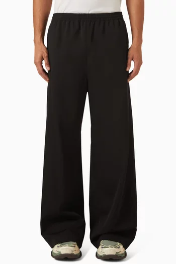 Tracksuit Pants in Wool Barathea