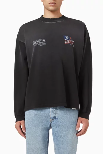 Eagle Long-sleeve T-shirt in Cotton