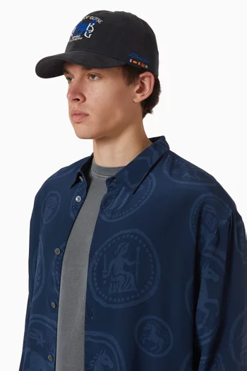 Sombra Souvenir Baseball Cap in Cotton-twill