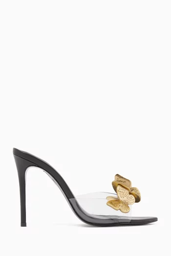 Vanessa Butterfly 100 Mules in Plexi