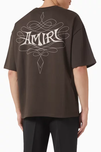 Logo Lasso-print T-shirt
