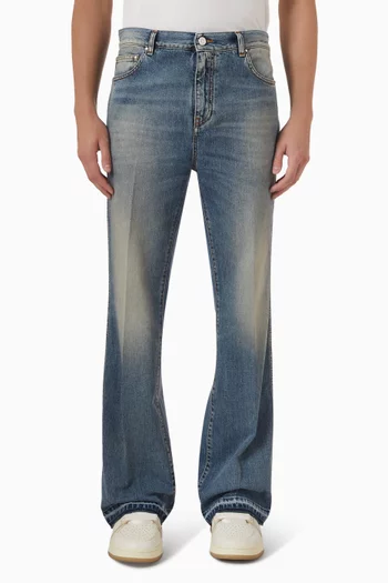 MA Wide-leg Jeans in Denim