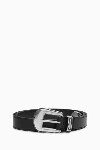 Western Belt in Leather