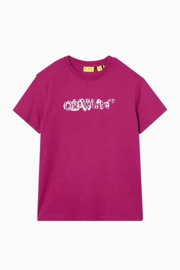 Big Bookish Watercolor T-Shirt in Cotton