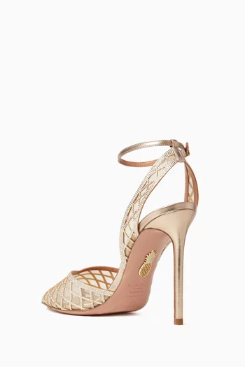 Lumiere 105 Sandals in Crystal Mesh