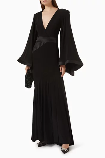 Illusion Survives Love Gown in Stretch Jersey