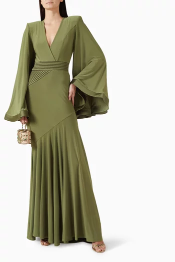 Illusion Survives Love Gown in Stretch Jersey